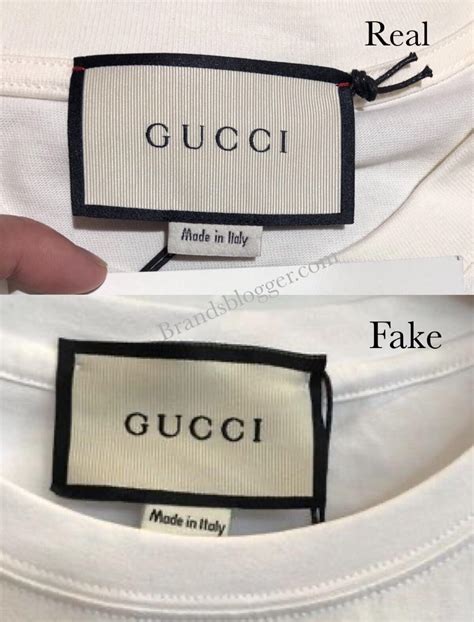 ciabatte gucci false|how to check Gucci t shirt.